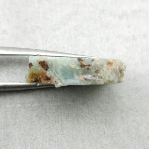 Larimar cięty surowy 21x19 mm nr 254 Larimar cięty surowy 21x19 mm nr 254