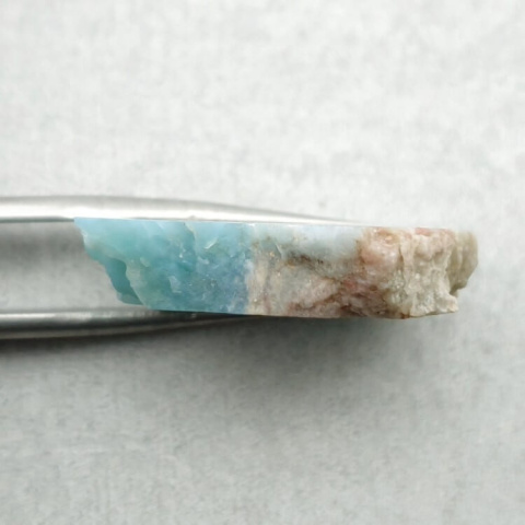 Larimar cięty surowy 25x24 mm nr 259 Larimar cięty surowy 25x24 mm nr 259