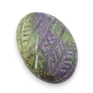 Stichtyt kaboszon carved 25x17 mm nr 50
