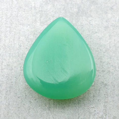 Chalcedon chryzo kaboszon carved 21x18 mm nr 60 Chalcedon chryzo kaboszon carved 21x18 mm nr 60
