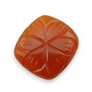 Karneol kaboszon carved 21x19 mm nr 65