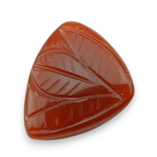Karneol kaboszon carved 22x20 mm nr 39