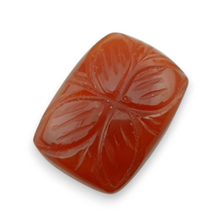 Karneol kaboszon carved 24x17 mm nr 66
