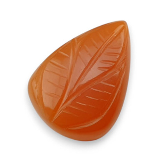 Karneol kaboszon carved 24x18 mm nr 48
