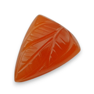 Karneol kaboszon carved 24x19 mm nr 21