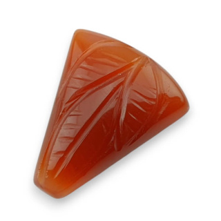Karneol kaboszon carved 24x20 mm nr 29