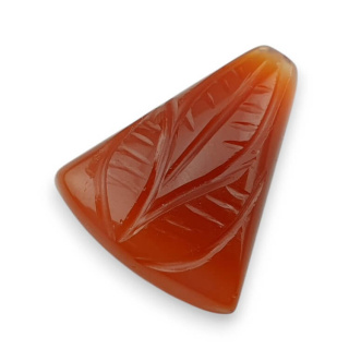 Karneol kaboszon carved 24x20 mm nr 29
