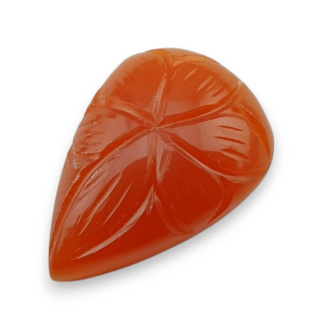 Karneol kaboszon carved 25x17 mm nr 18
