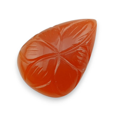 Karneol kaboszon carved 25x17 mm nr 18 Karneol kaboszon carved 25x17 mm nr 18