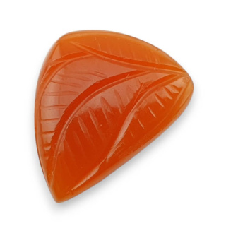 Karneol kaboszon carved 25x20 mm nr 36