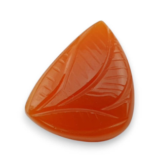 Karneol kaboszon carved 25x20 mm nr 36