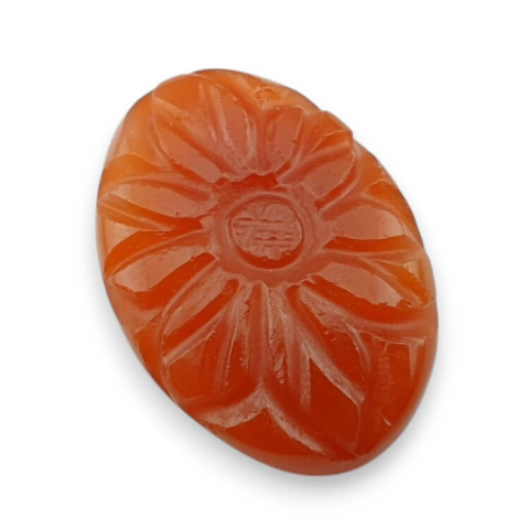 Karneol kaboszon carved 26x18 mm nr 68 Karneol kaboszon carved 26x18 mm nr 68