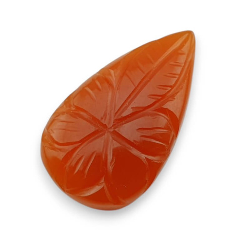 Karneol kaboszon carved 30x17 mm nr 53 Karneol kaboszon carved 30x17 mm nr 53
