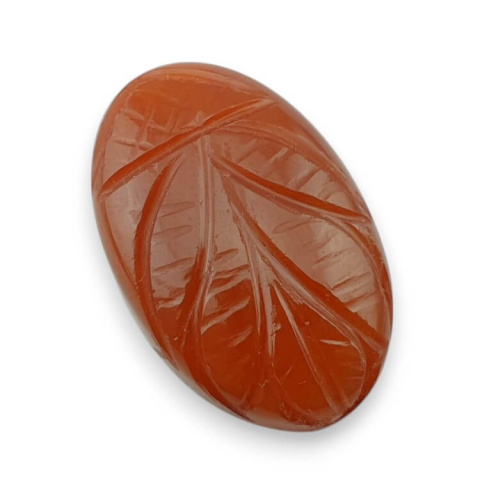 Karneol kaboszon carved 30x19 mm nr 20 Karneol kaboszon carved 30x19 mm nr 20