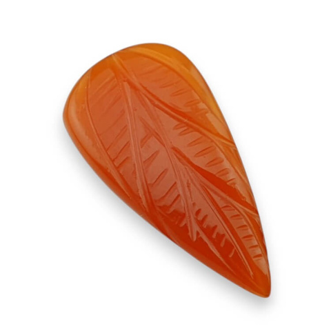 Karneol kaboszon carved 34x17 mm nr 2 Karneol kaboszon carved 34x17 mm nr 2