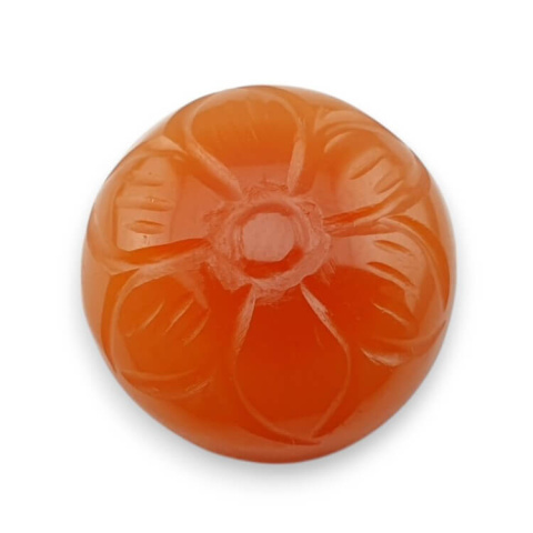 Karneol kaboszon carved fi 18 mm nr 58 Karneol kaboszon carved fi 18 mm nr 58