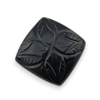 Onyks kaboszon carved 21x6 mm nr 44