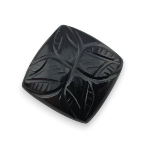 Onyks kaboszon carved 21x6 mm nr 44 Onyks kaboszon carved 21x6 mm nr 44