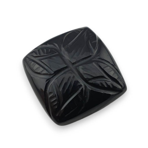 Onyks kaboszon carved 21x6 mm nr 44 Onyks kaboszon carved 21x6 mm nr 44