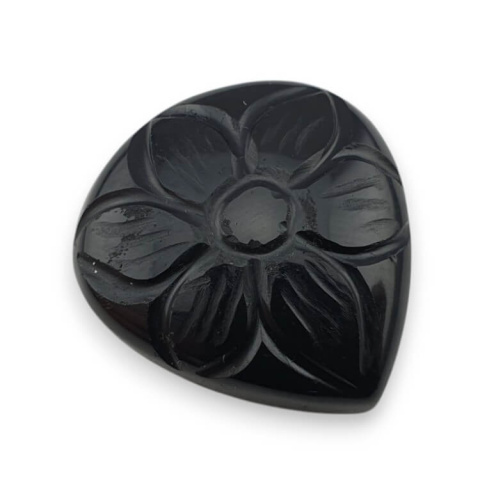 Onyks kaboszon carved 24x23 mm nr 76 Onyks kaboszon carved 24x23 mm nr 76