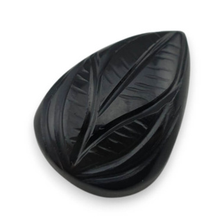 Onyks kaboszon carved 25x18 mm nr 94