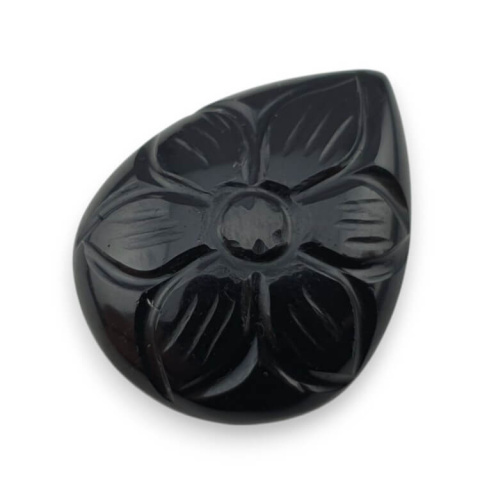 Onyks kaboszon carved 26x20 mm nr 105 Onyks kaboszon carved 26x20 mm nr 105