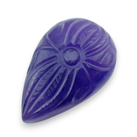 Ametyst kaboszon carved 31x20 mm nr 36 Ametyst kaboszon carved 31x20 mm nr 36