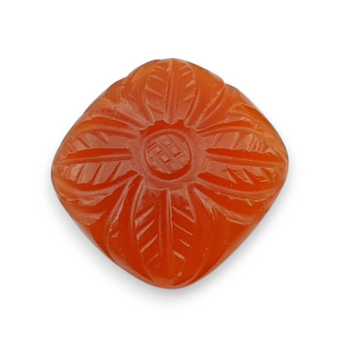 Karneol kaboszon carved 21x20 mm nr 89 Karneol kaboszon carved 21x20 mm nr 89