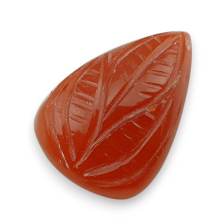 Karneol kaboszon carved 24x17 mm nr 93