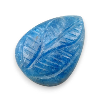 Apatyt kaboszon carved 26x19 mm nr 22