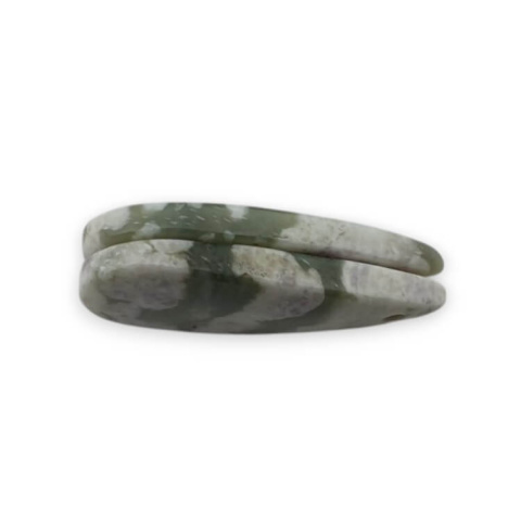 Jadeit peace para kaboszonów z dziurką 26x12 mm nr P551 Jadeit peace para kaboszonów z dziurką 26x12 mm nr P551