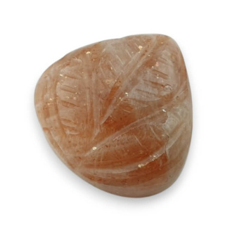 Kamień słoneczny kaboszon carved 17x17 mm nr 8