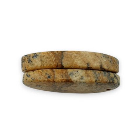 Jaspis krajobrazowy para kaboszonów z dziurką 24x13 mm nr P744 Jaspis krajobrazowy para kaboszonów z dziurką 24x13 mm nr P744