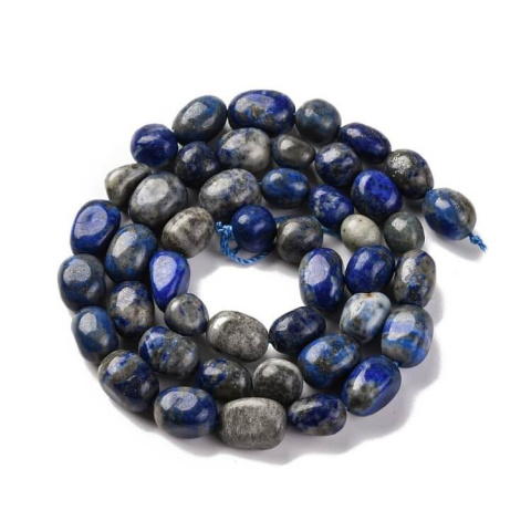 Lapis lazuli bryłka gładka 7-12 mm sznur Lapis lazuli bryłka gładka 7-12 mm sznur