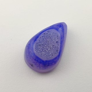 Agat druzy kaboszon 20x13 mm nr 70