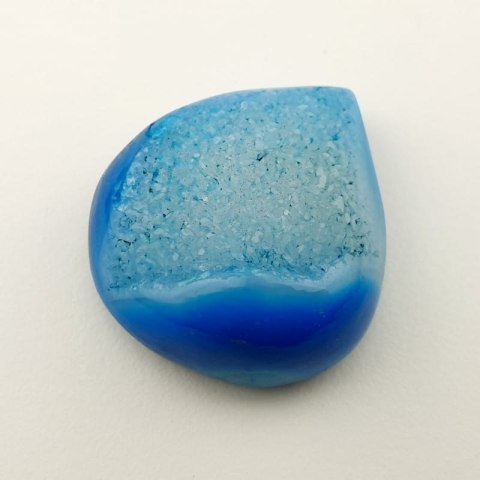 Agat druzy kaboszon 30x26 mm nr 110 Agat druzy kaboszon 30x26 mm nr 110