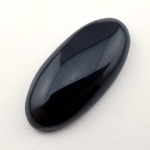 Onyks czarny kaboszon 33x15 mm nr 157 Onyks czarny kaboszon 33x15 mm nr 157