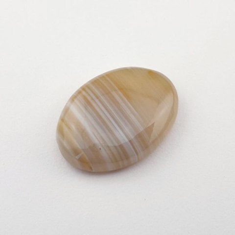 Agat Botswana kaboszon 28x21 mm nr 21