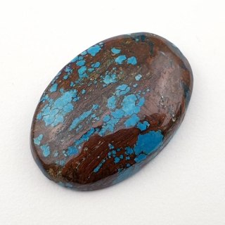 Magnezyt turkusowy kaboszon 28x19 mm nr 131
