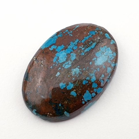 Magnezyt turkusowy kaboszon 28x19 mm nr 131 Magnezyt turkusowy kaboszon 28x19 mm nr 131