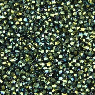 Bicone 3 mm Green 50szt
