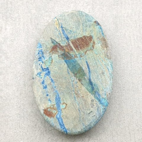 Chryzokola z azurytem kaboszon 43x26 mm nr 169 Chryzokola z azurytem kaboszon 43x26 mm nr 169