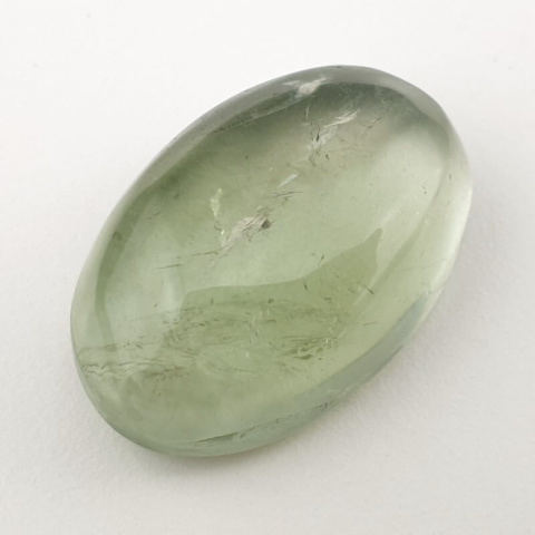 Prazjolit kaboszon 27x18 mm nr 23 Prazjolit kaboszon 27x18 mm nr 23
