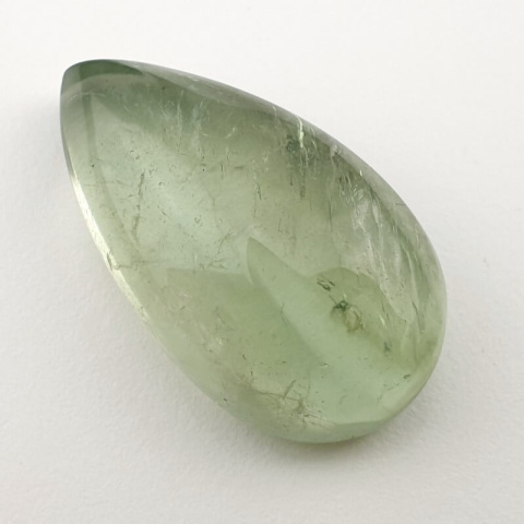 Prazjolit kaboszon 32x18 mm nr 76 Prazjolit kaboszon 32x18 mm nr 76