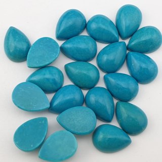 Magnezyt turkusowy kaboszon 18x13 mm 1 szt