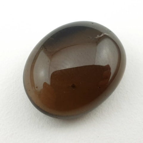 Kwarc dymny kaboszon 19x15 mm nr 27 Kwarc dymny kaboszon 19x15 mm nr 27