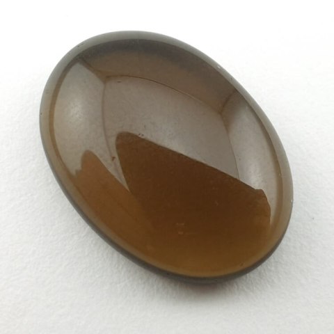 Kwarc dymny kaboszon 20x15 mm nr 21 Kwarc dymny kaboszon 20x15 mm nr 21