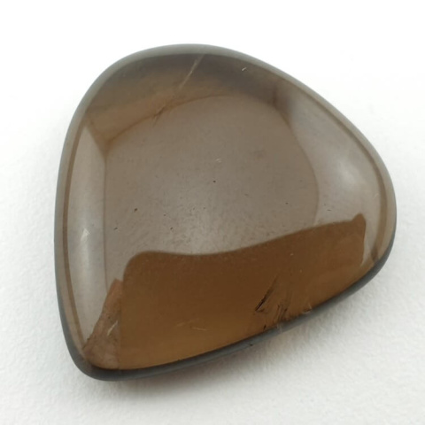 Kwarc dymny kaboszon 22x21 mm nr 4 Kwarc dymny kaboszon 22x21 mm nr 4