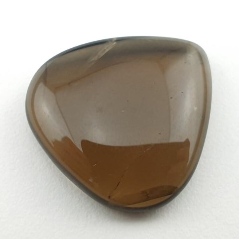 Kwarc dymny kaboszon 22x21 mm nr 4 Kwarc dymny kaboszon 22x21 mm nr 4