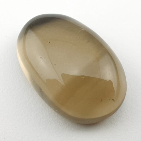 Kwarc dymny kaboszon 25x17 mm nr 25 Kwarc dymny kaboszon 25x17 mm nr 25